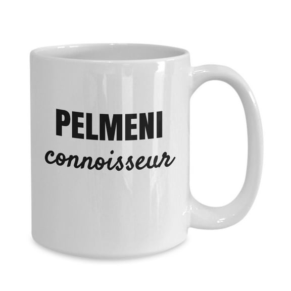 Pelmeni Connoisseur Foodie coffee mug