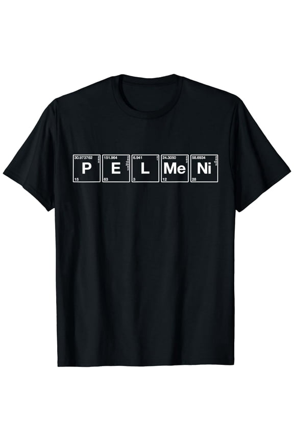 Pelmeni - Funny Russian Food Gift Vintage Russia Science T-Shirt