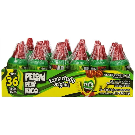 Pelon Pelo Rico Tamarindo Original Candy (Pack of 36)
