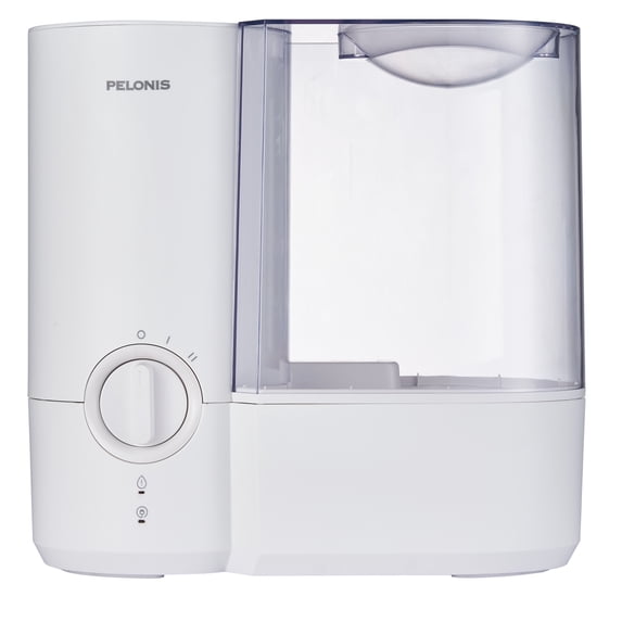 Pelonis 1.2 Gallon Warm Mist Humidifier, White, PSU12W1WW