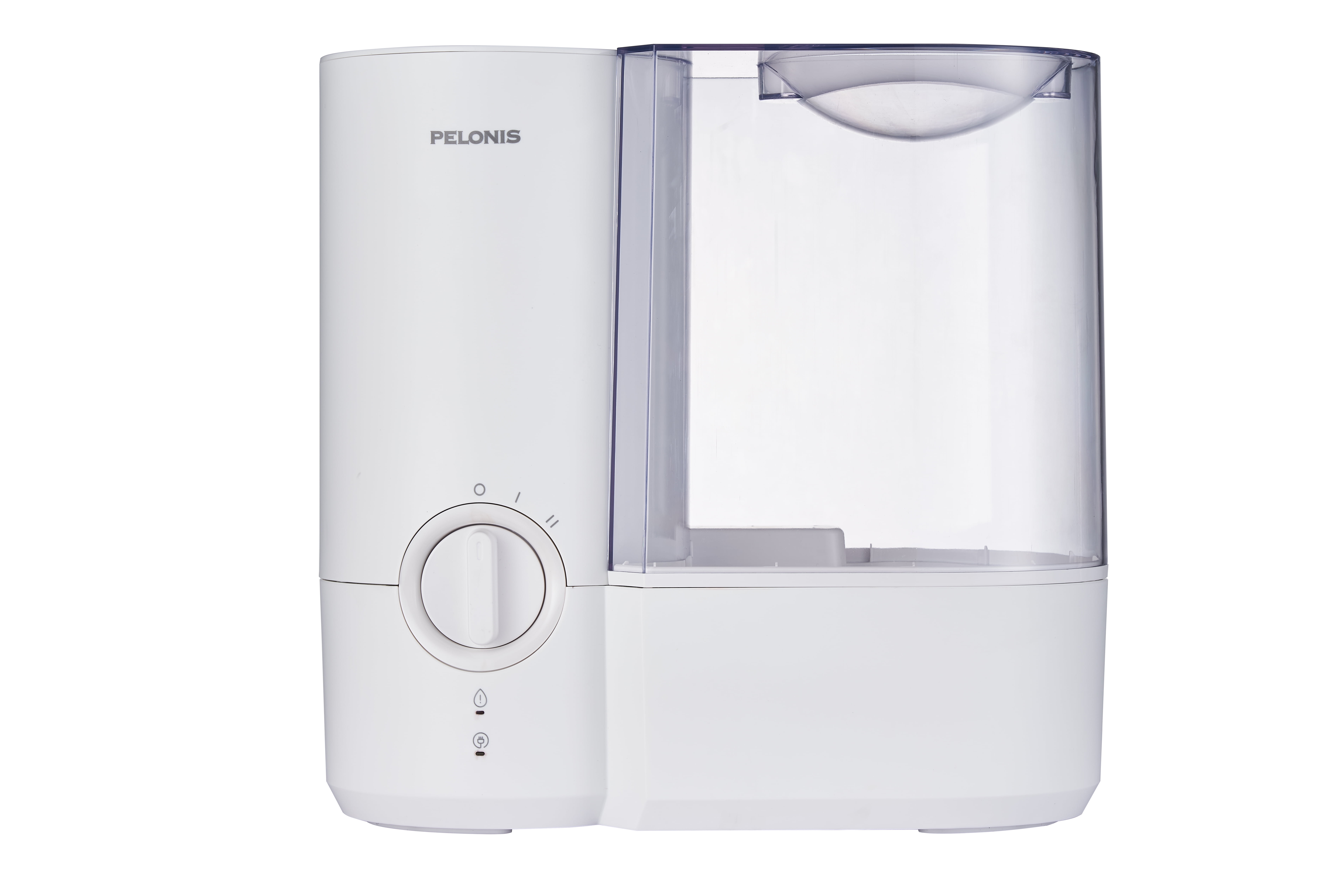 Pelonis 1.2 Gallon Warm Mist Humidifier, White, PSU12W1WW