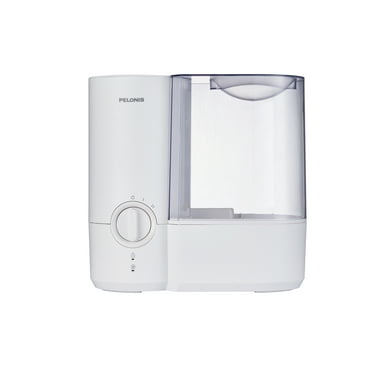 Pelonis 1.2 Gallon Warm Mist Humidifier, White, PSU12W1WW