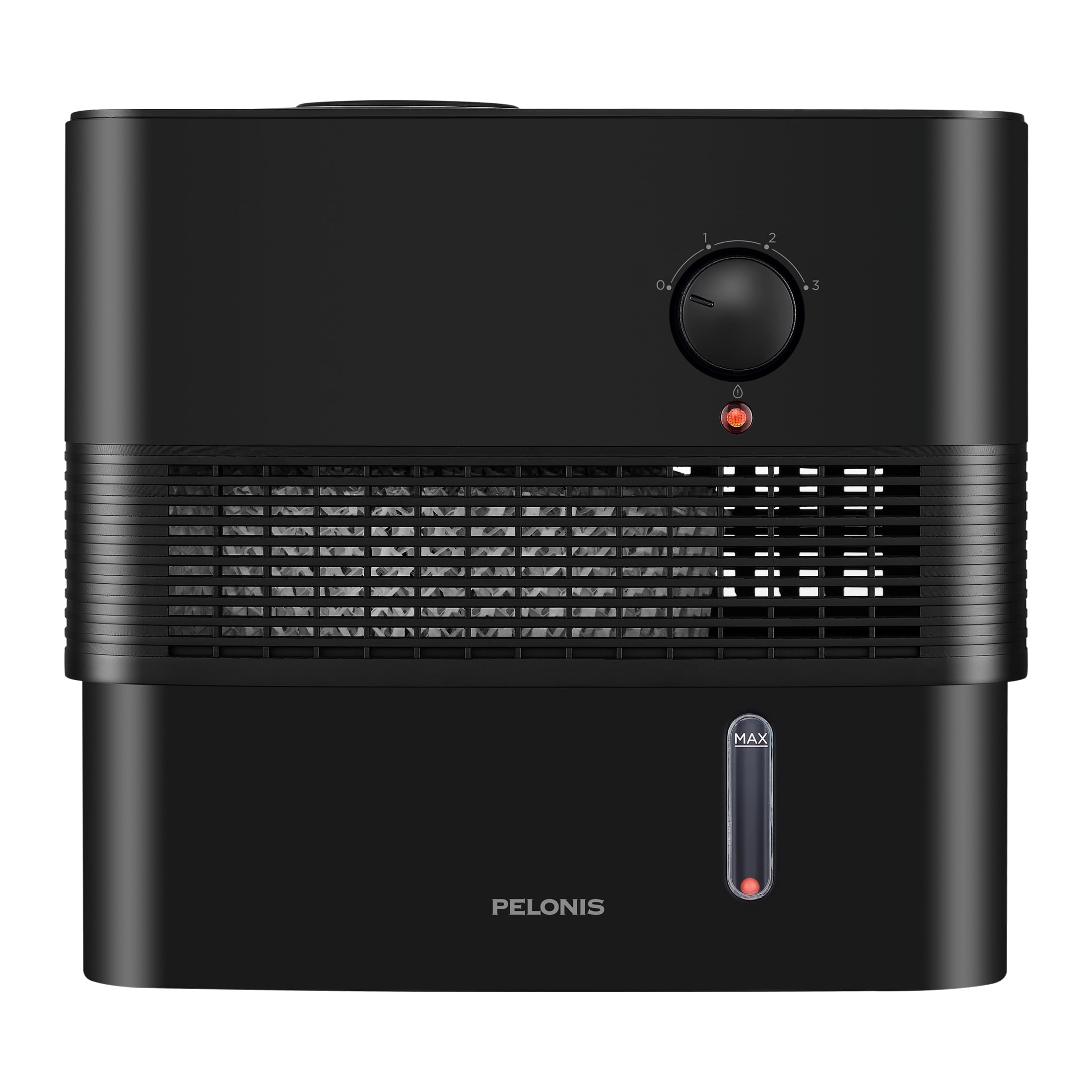 Pelonis 1 Gallon Evaporative Humidifier, Black, PSU10E1BB