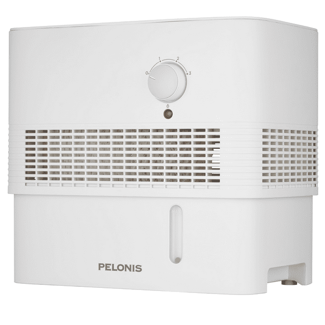 Pelonis 1 Gallon Evaporative Humidifier, White, PSU10E1WW