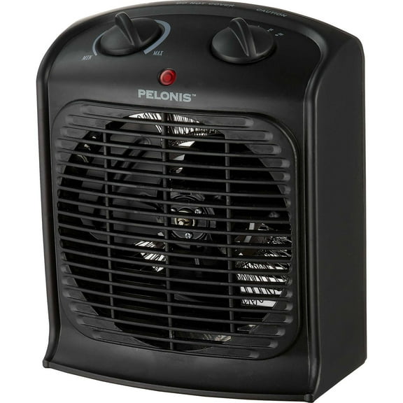 Pelonis Forced Air Electric Heater, New, Black