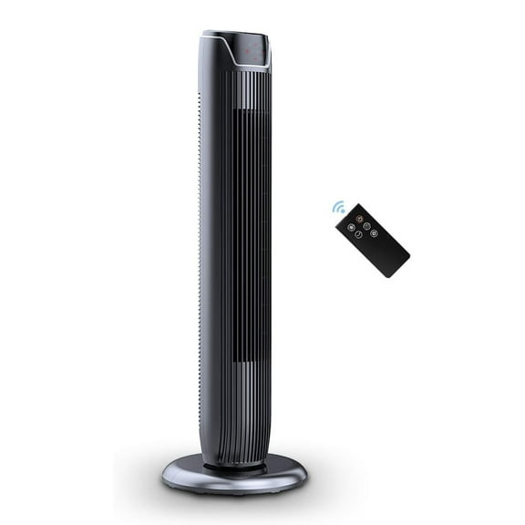 Pelonis Quiet Oscillating Modern Tower Fan with Low Noise Level