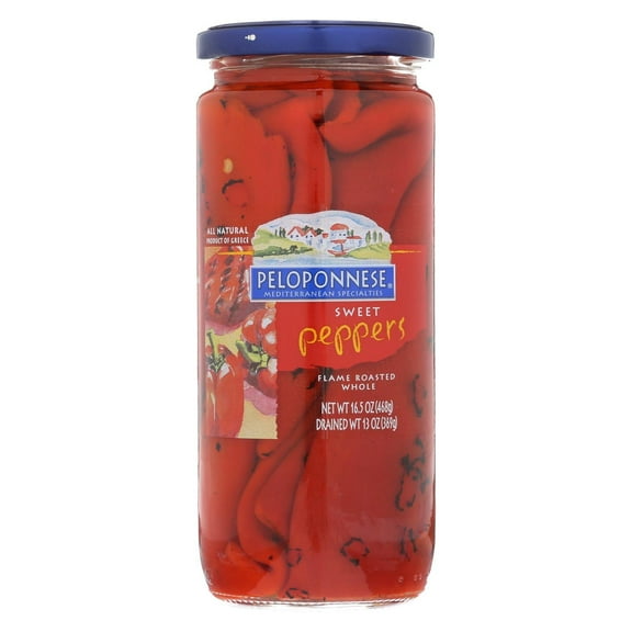 Peloponese Roasted Sweet Pepper, 13 Ounce - 6 per case.
