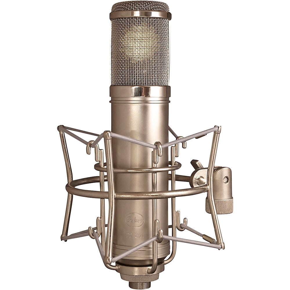 Peluso Microphone Lab 22 251 Large Diaphragm Condenser Tube Microphone Kit Nickel