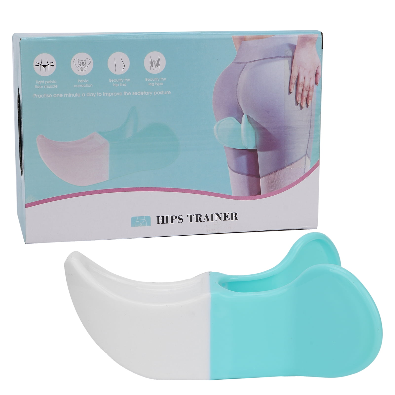 Pelvic Floor Muscle Exerciser Light Blue Correction Device for Beautiful Buttocks Bladder Control and Body Shape Tool Effective Kegel Exercise Aid for Women Walmart