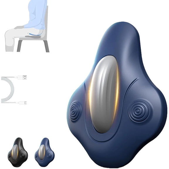 Pelvic Floor Muscle Trainer for Male and Female, Pelvic Floor Exercise Devices, 6-Speed Adjustment Kegel Exerciser, Three Point Positioning Massage, Fit PC Muscle, Quite Design