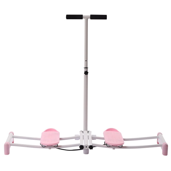 Pelvic Floor Muscle Workout Fitness Equipment Adjustable Muscle Thigh Trainer Weight Loss and Leg Slimming Exercise Devices Anti Slip Pedal 100kg with Adjustable Lever Hip Joint Trainer