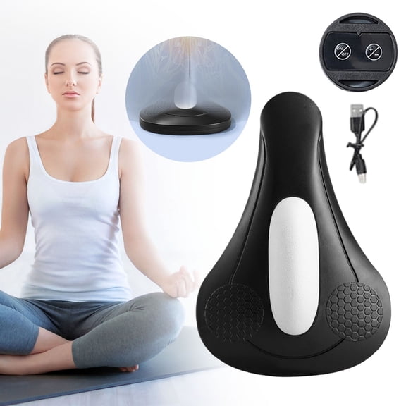 Pelvic Floor TrAIner for Men and Women, 4 Adjustable Vibration Modes, Usb-C Portable Personal Device, Compact Quiet Design for Home Or office Use (Black)