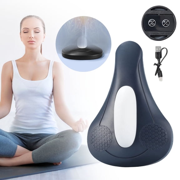 Pelvic Floor TrAIner for Men and Women, 4 Adjustable Vibration Modes, Usb-C Portable Personal Device, Compact Quiet Design for Home Or office Use (Navy)