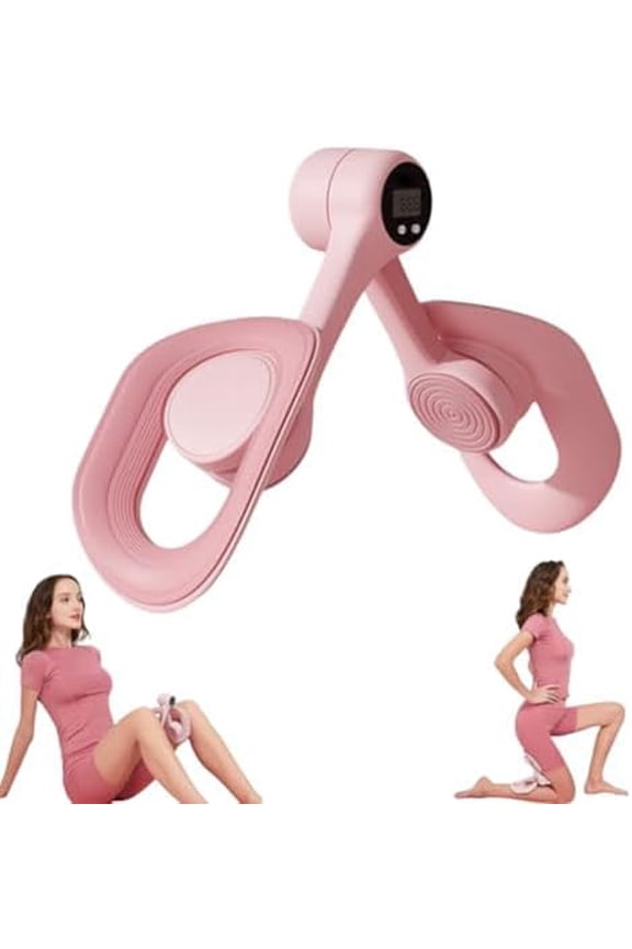 Pelvic Floor Trainer Women, 2025 New Upgraded Thigh Trainer, Intelligent Counting, 360 Rotation, Anti Slip Design, Thigh Toner Workout (Pink)$$Sport & Recreation Other