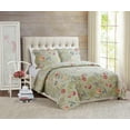 thumbnail image 1 of American Traditions Edens Garden Cotton  3 Piece Full/Queen Quilt Set, All Season, Adult Size, OEKO-TEX Certified, 1 of 6
