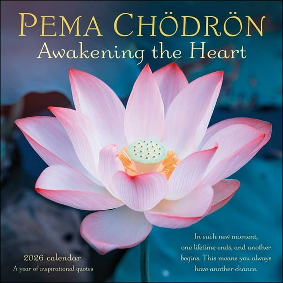 Pema Chdrn 2026 Wall Calendar: Awakening the Heart--A Year of Inspiring Quotes, (Paperback)