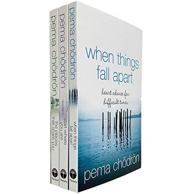 Pema Chodron When Things Fall Apart Audiobook Pema Chodron 3 Books Collection Set (When Things Fall Apart, Start