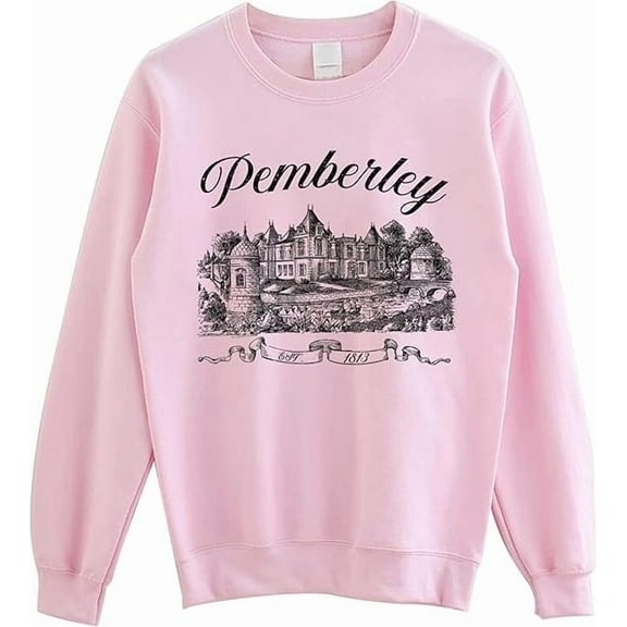 Pemberley 1813 Sweatshirt - Pride and Prejudice Jane Austen Sweatshirt, Literary Bookish Gifts