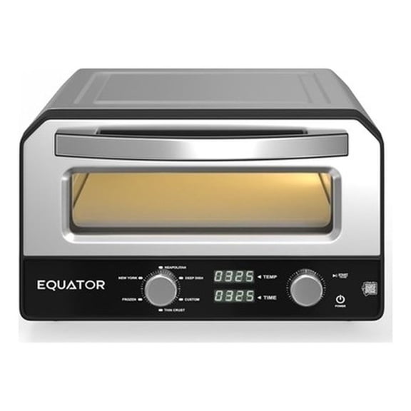 Pemberly Row 0.5 Cu.Ft. Indoor/Outdoor Pizza Oven Cooks 12-Inch Pizzas