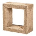 thumbnail image 1 of Pemberly Row 1-Shelf Seagrass & Wood End Table in Natural Brown, 1 of 8