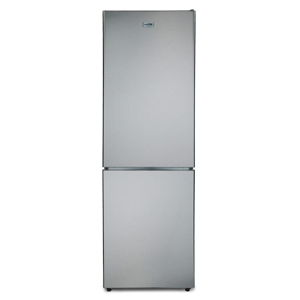 Pemberly Row 11cf Bottom Freezer Refrigerator 24in w/ WINE RACK Stainless 110V