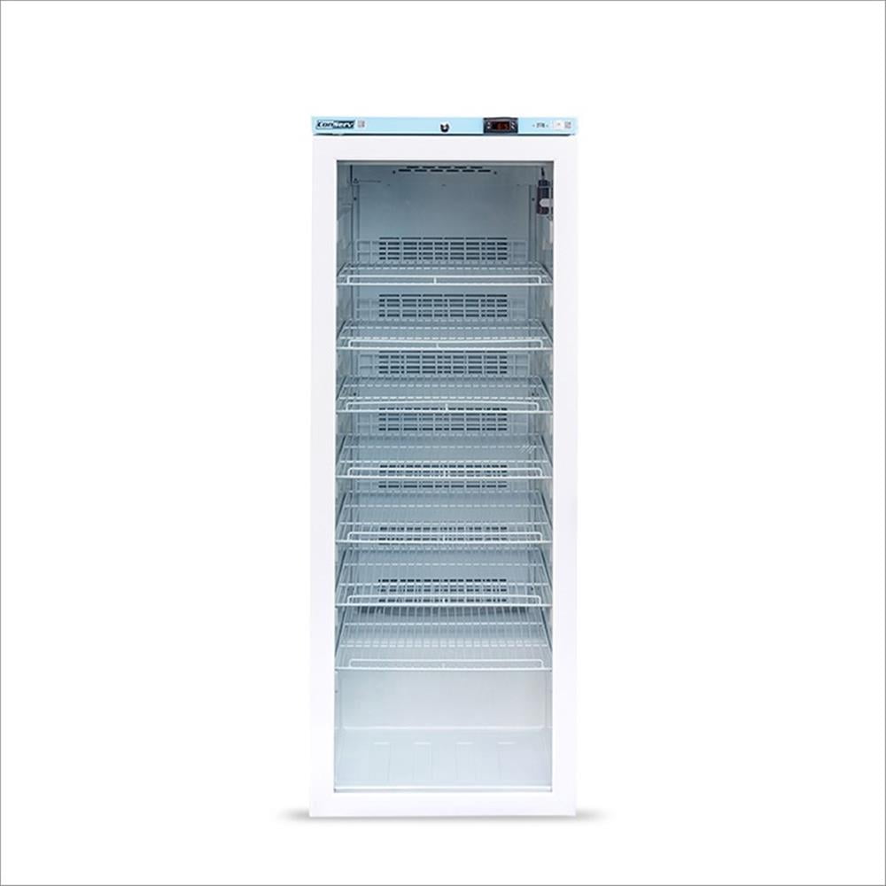 Pemberly Row 12.7cu.ft. Commercial Refrigerator - Glass Door & Temperature Alarm