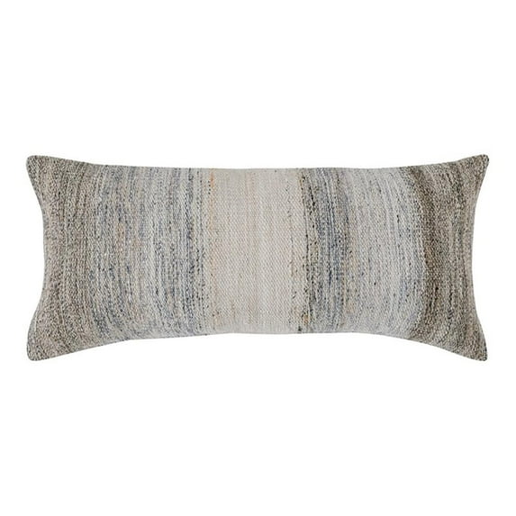 Pemberly Row 16x36" Transitional Fabric Throw Pillow in Multi-Color