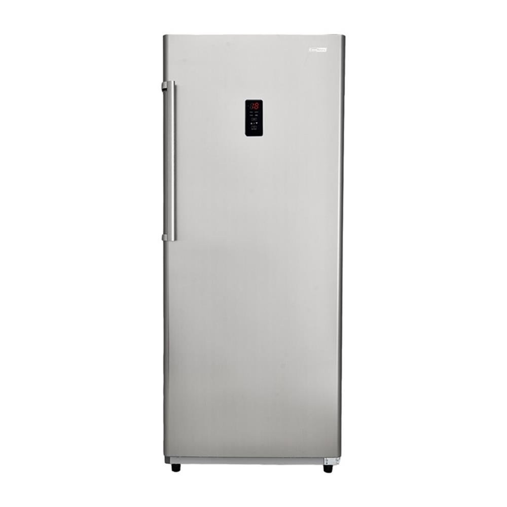Pemberly Row 17 cu. ft Convertible Upright Freezer/Refrigerator in Stainless