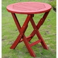 thumbnail image 1 of Pemberly Row 19" Folding Patio Table in Barn Red, 1 of 1
