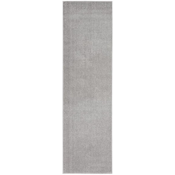 Pemberly Row 2'2" x 10' Silver Grey Outdoor Indoor/Outdoor Rug