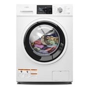 Pemberly Row 2.7 cu. ft. Stackable Front Load Washing Machine in White
