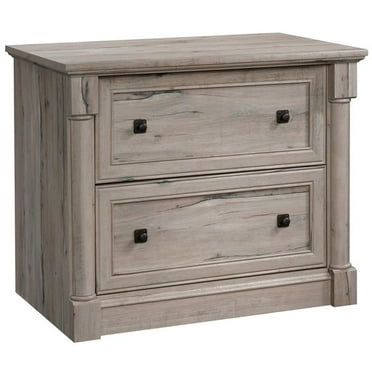 Pemberly Row 2 Drawers Lateral Oak Engineered Wood Filing Cabinet Easy Assembly