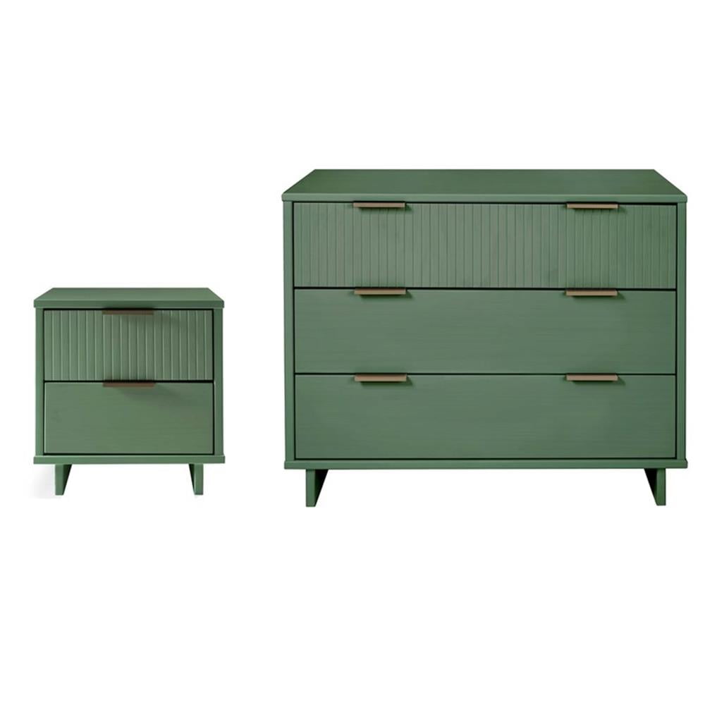 green emerald velvet dress Amazon.com: RoyalCraft Green Nightstand for Bedroom, Wide Nightstand with 3  Drawer, Modern End Table, Wood Beside Table for Home and Office, Green :  Home & Kitchen