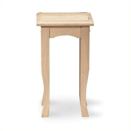 Pemberly Row 21" High Unfinished Tea Table