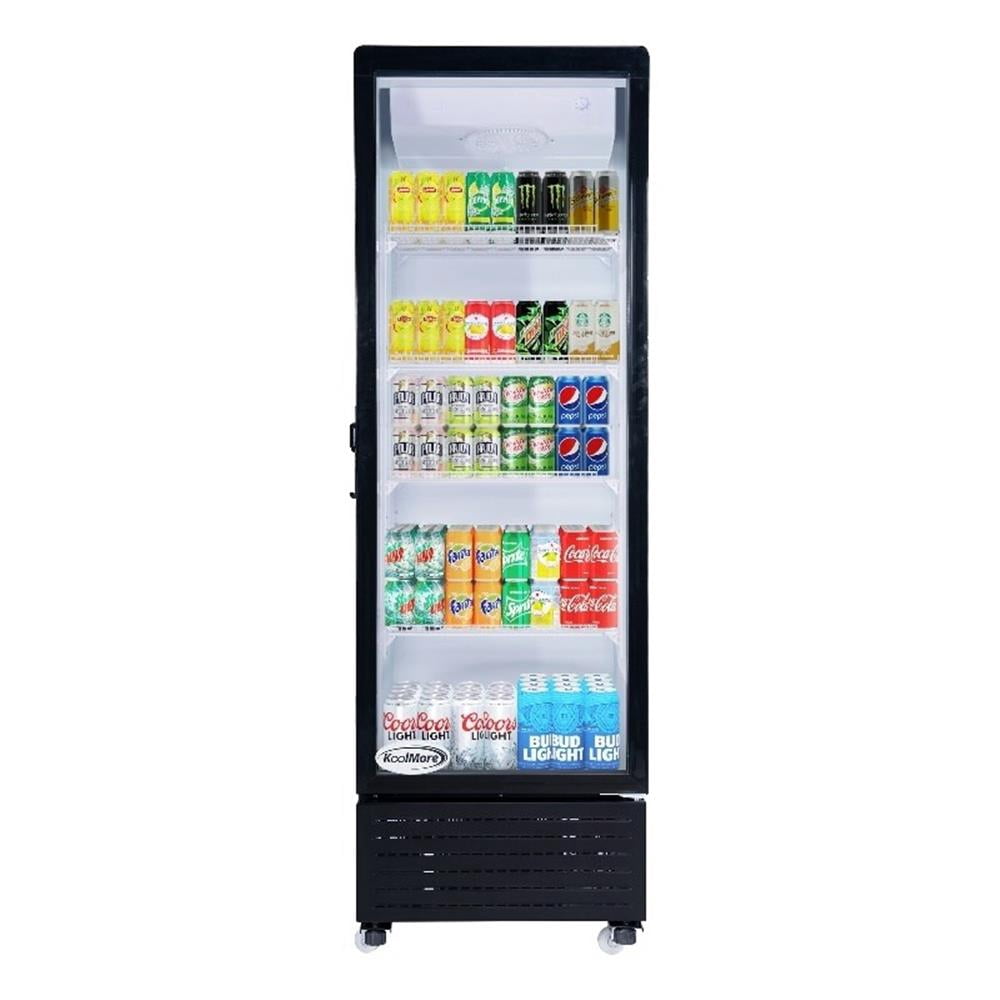 Pemberly Row 23" One Glass Door Display Merchandiser Refrigerator Cooler