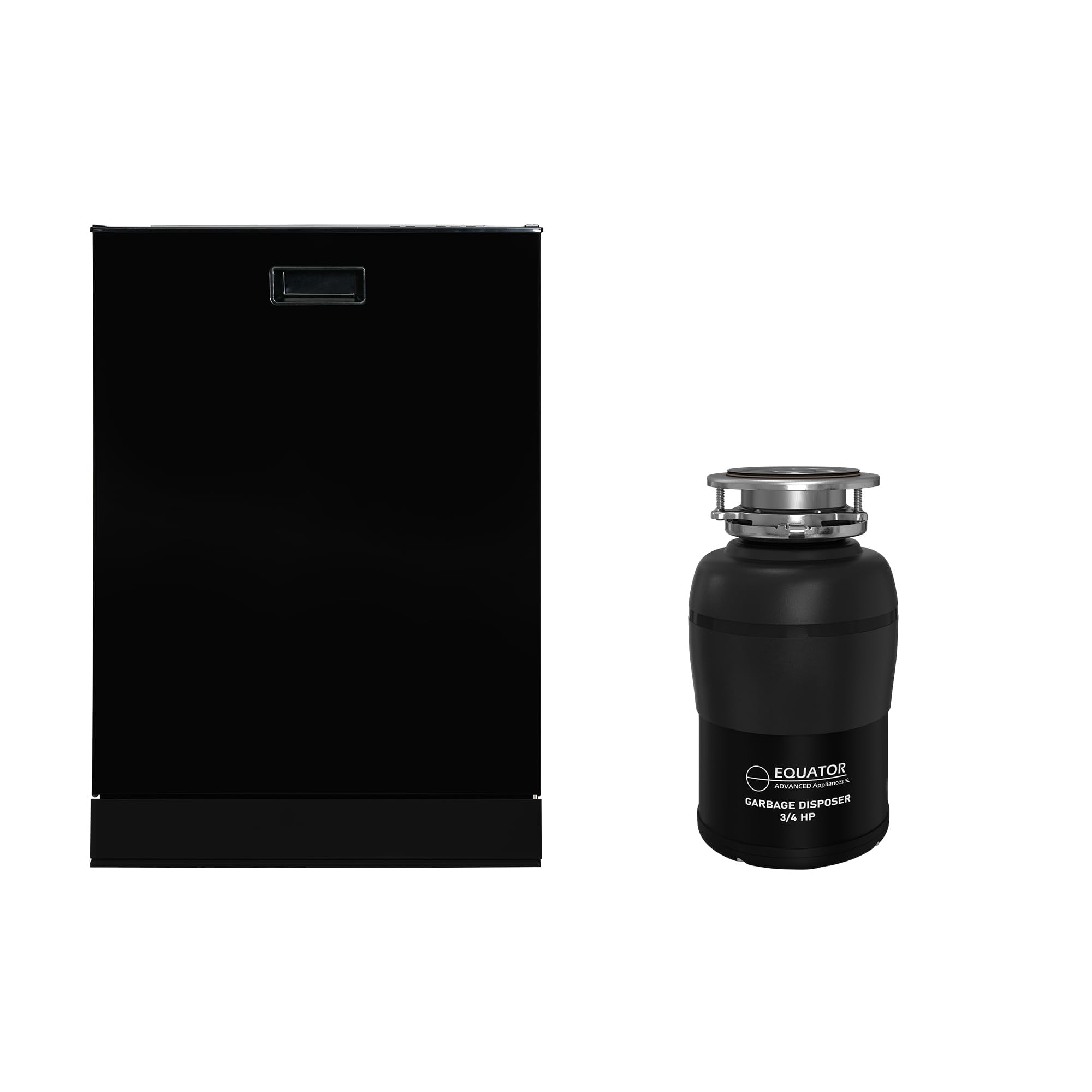 Pemberly Row 24" Dishwasher 15 Place 110V E-Star & 3/4 HP Garbage Disposer