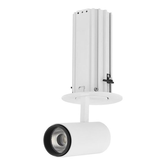 Pemberly Row 3" Adjustable ETL Commercial Grade LED Recessed Spotlight White