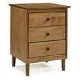 thumbnail image 1 of Pemberly Row 3 Drawer Nightstand in Caramel, 1 of 4