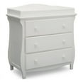 thumbnail image 1 of Pemberly Row 3-Drawer Wood Dresser with Changing Top in Bianca White, 1 of 7