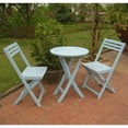 thumbnail image 1 of Pemberly Row 3 Pc Folding Patio Bistro Set in Blue, 1 of 1