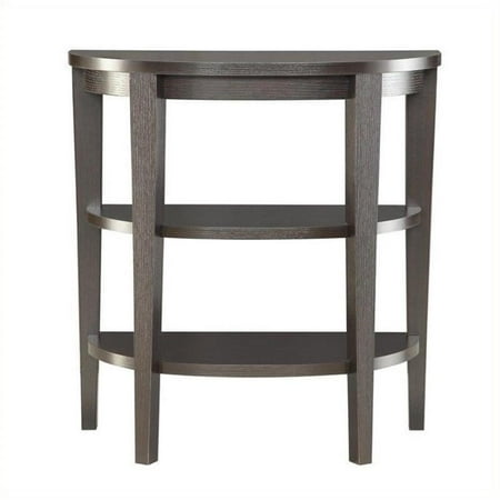 Pemberly Row 3 Shelf Console - Espresso