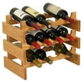 thumbnail image 1 of Pemberly Row 3 Tier 12 Bottle Wine Rack in Light Oak, 1 of 1