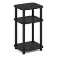 thumbnail image 1 of Pemberly Row 3-Tier Turn-N-Tube Curve End Table in Side Table in Americano/Black, 1 of 6