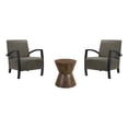 thumbnail image 1 of Pemberly Row 3-piece Solid Wood Living Room Table Set in Brown, 1 of 8