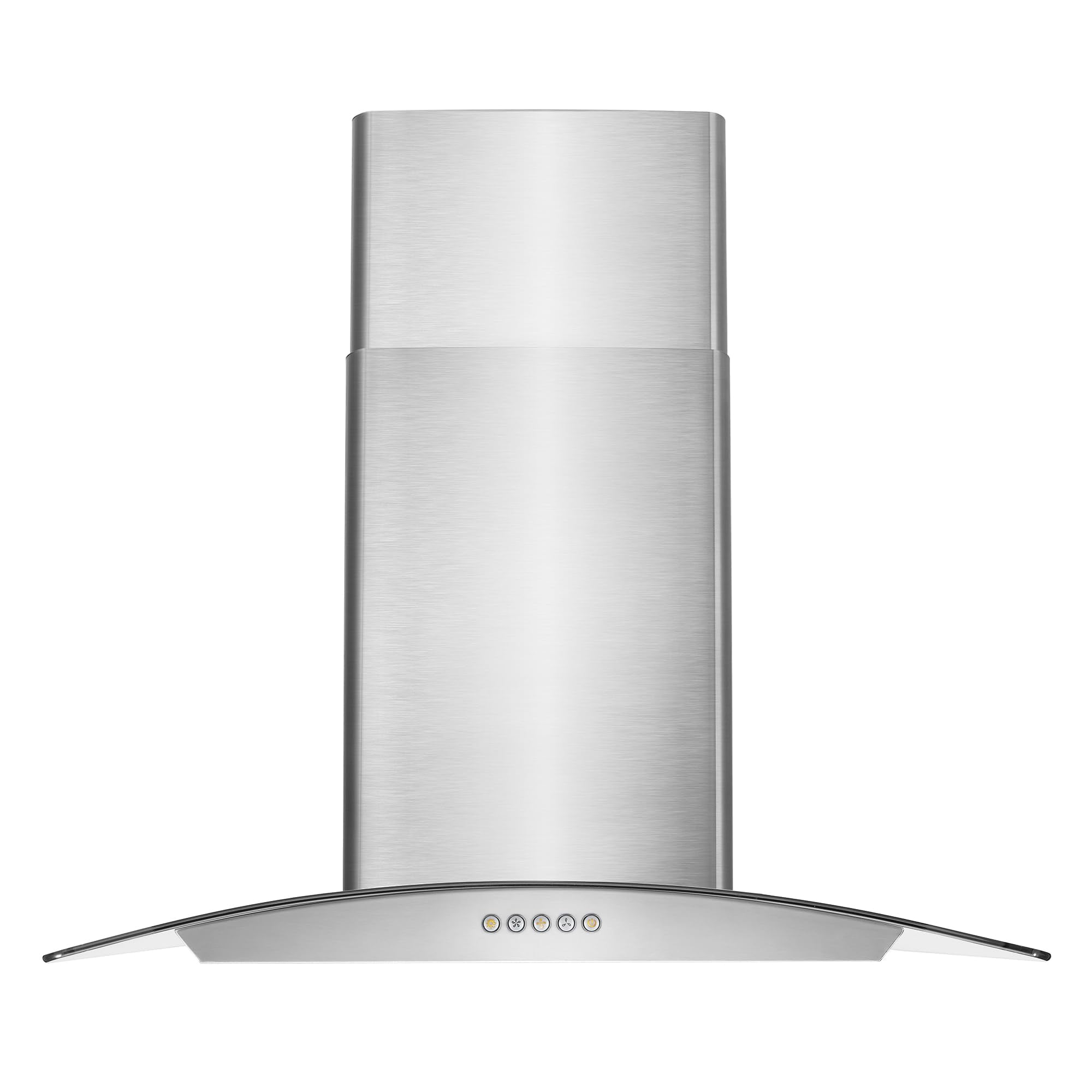 Pemberly Row 30" 380 CFM Ducted Wall Mount Range Stainless Steel Kitchen Hood