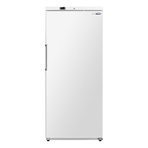 Pemberly Row 30" Commercial Auto-Defrost Reach-In Freezer 21 cu. ft. in White