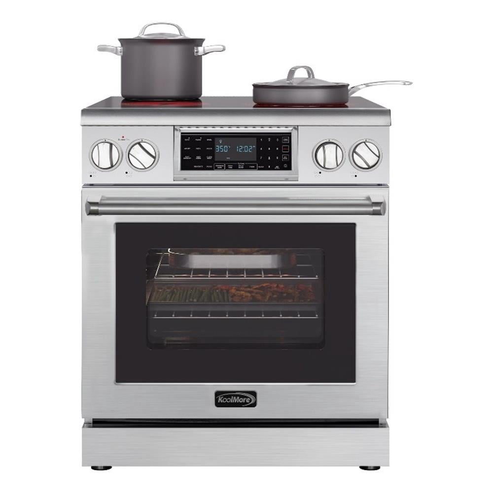 Pemberly Row 30" Electric Professional Range with Tilt Panel & Digital controls
