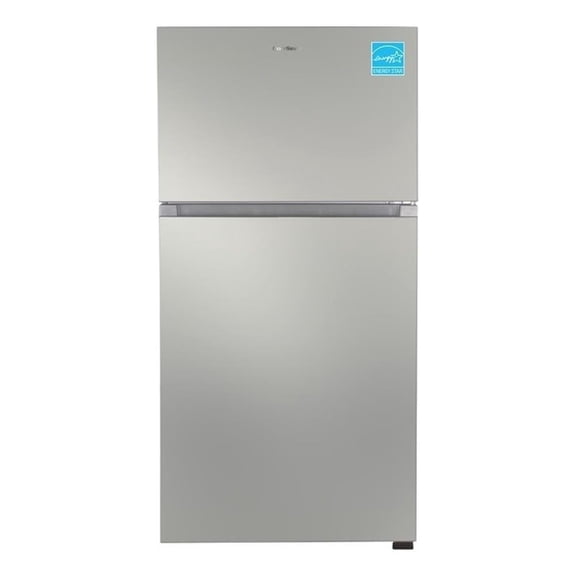 Pemberly Row 30" Refrigerator 18cf Top Freezer Installed Ice Maker E-STAR 110V
