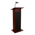thumbnail image 1 of Pemberly Row 30W Apm Modern Wood Power Plus Lectern in Mahogany, 1 of 7