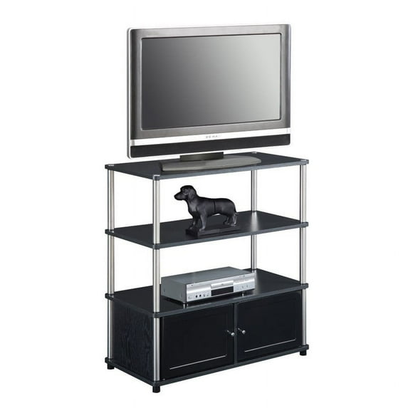 Pemberly Row 35" TV Stand in Black